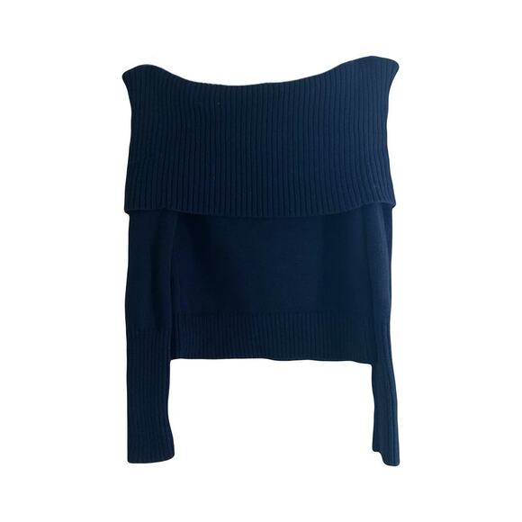 Sunday Best Aritzia Topaz Off the Shoulder Knit Sweater Sz S - Picture 1 of 8